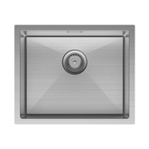 Fienza Hana 39L Stainless Steel Laundry Sink - Top or Undermount | With Overflow | 510 x 420 x 230mm